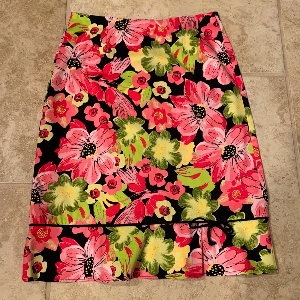 Lily Floral Skirt XS